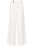 corduroy straight-leg trousers